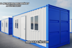 130 Metrekare Prefabrik Ev Maliyeti 2025