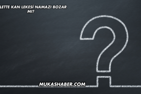Atlette Kan Lekesi Namazı Bozar mı?