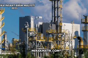 Fabrika İnşaatı Birim Maliyeti 2025