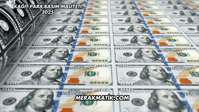 Kağıt Para Basım Maliyeti 2025