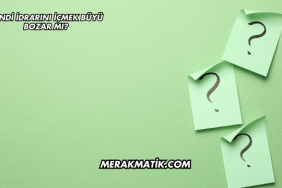 Kendi İdrarını İçmek Büyü Bozar mı?