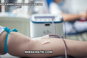 Kendi Kanını Emmek Orucu Bozar mı?