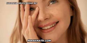 Kolonya Orucu Bozar mı?