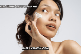 Krem Sürmek Orucu Bozar mı?