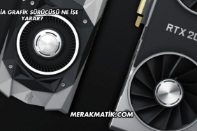 Nvidia Grafik Sürücüsü Ne İşe Yarar?