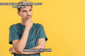 Oruç Tutarken Küfür Etmek Orucu Bozar mı?