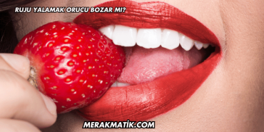 Ruju Yalamak Orucu Bozar mı?