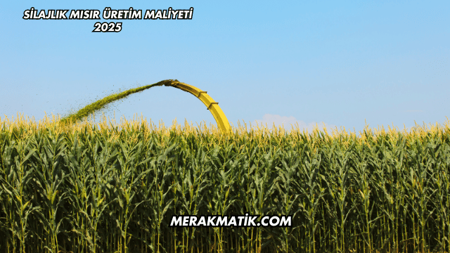 Silajlık Mısır Üretim Maliyeti 2025