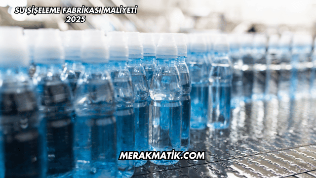 Su Şişeleme Fabrikası Maliyeti 2025