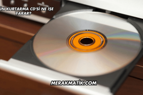 Ürün Kurtarma CD'si Ne İşe Yarar?