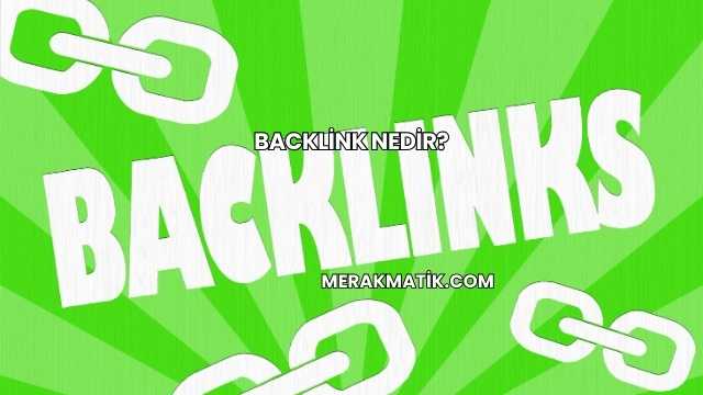 Backlink Nedir?