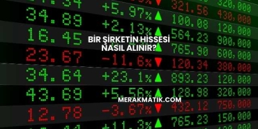 Bir Şirketin Hissesi Nasıl Alınır?