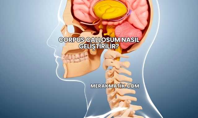 Corpus Callosum Nasıl Geliştirilir?