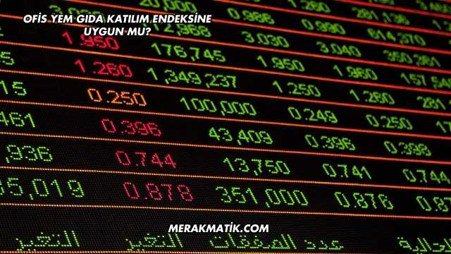 Ofis Yem Gıda Katılım Endeksine Uygun mu?