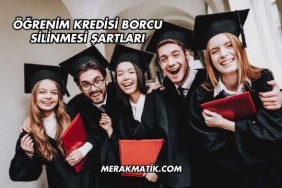 Öğrenim Kredisi Borcu Silinmesi Şartları