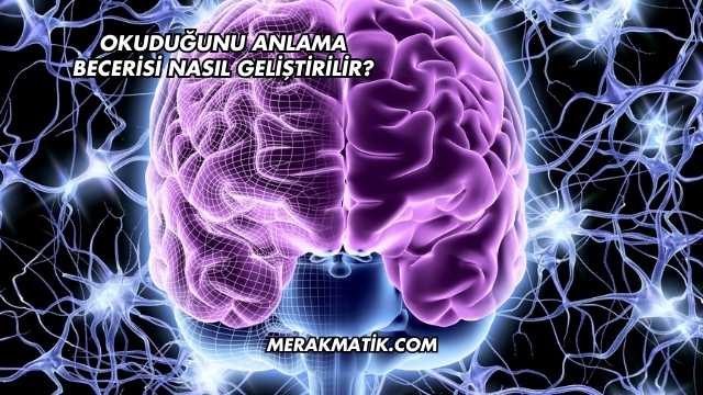 Okuduğunu Anlama Becerisi Nasıl Geliştirilir?
