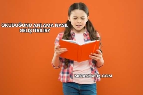 Okuduğunu Anlama Nasıl Geliştirilir?