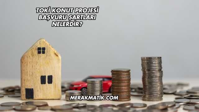 Toki Konut Projesi Başvuru Şartları Nelerdir?