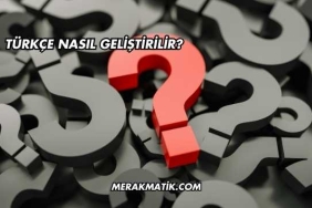 Türkçe Nasıl Geliştirilir?