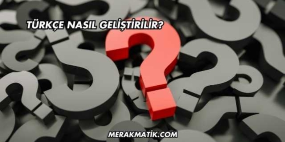 Türkçe Nasıl Geliştirilir?