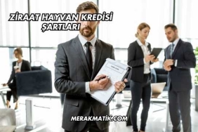 Ziraat Hayvan Kredisi Şartları