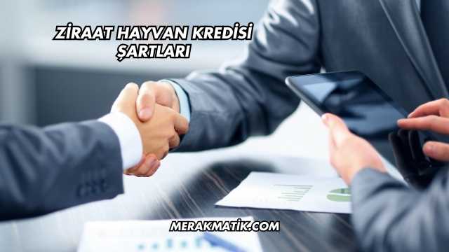 Ziraat Hayvan Kredisi Şartları
