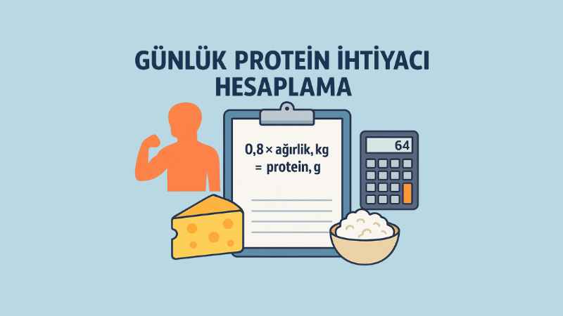 Günlük Protein İhtiyacı Hesaplama