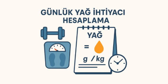 Günlük Yağ İhtiyacı Hesaplama