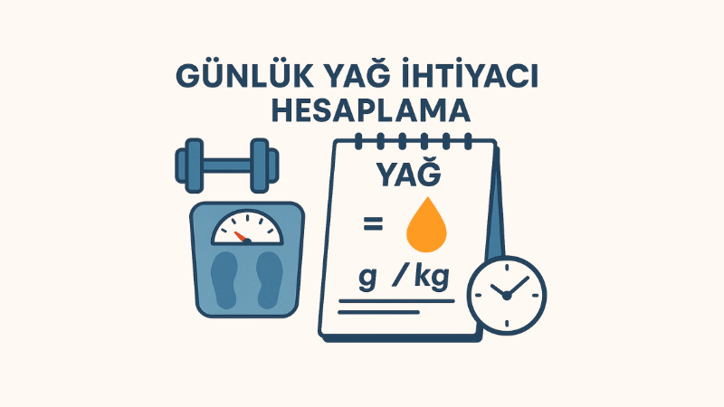 Günlük Yağ İhtiyacı Hesaplama