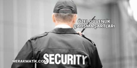 Özel Güvenlik Çalışma Şartları