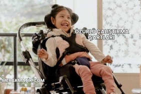 Özürlü Çalıştırma Şartları