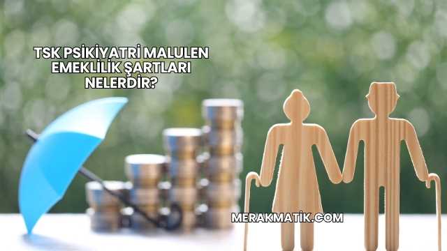 TSK Psikiyatri Malulen Emeklilik Şartları Nelerdir?