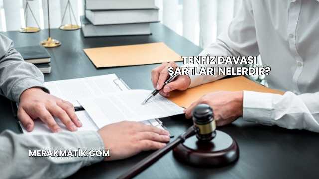 Tenfiz Davası Şartları Nelerdir?