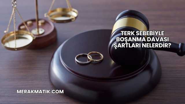 Terk Sebebiyle Boşanma Davası Şartları Nelerdir?