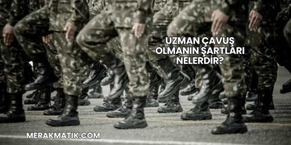 Uzman Çavuş Olmanın Şartları Nelerdir?