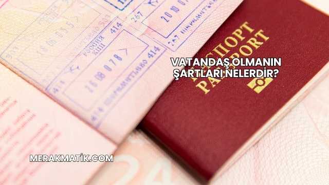 Vatandaş Olmanın Şartları Nelerdir?