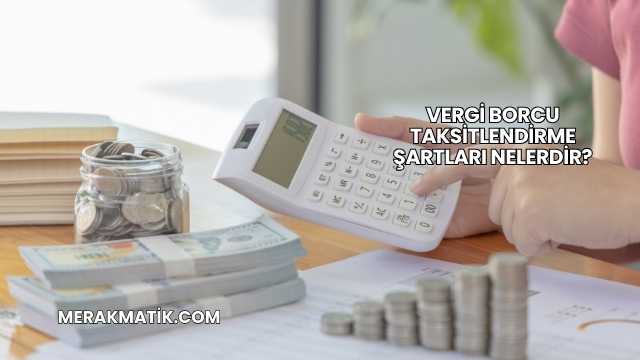 Vergi Borcu Taksitlendirme Şartları Nelerdir?