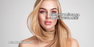 Biberiye Yağı Saça Nasıl Uygulanır?