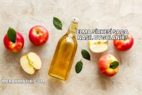 Elma Sirkesi Saça Nasıl Uygulanır?