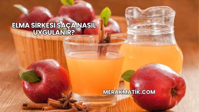 Elma Sirkesi Saça Nasıl Uygulanır?