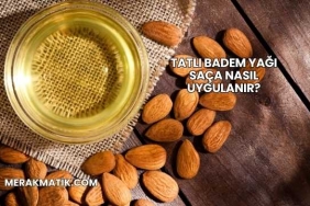 Tatlı Badem Yağı Saça Nasıl Uygulanır?