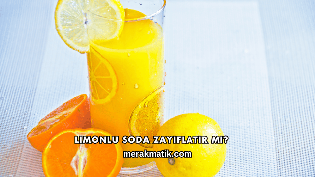 Limonlu Soda Zayıflatır mı?