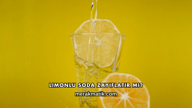 Limonlu Soda Zayıflatır mı?