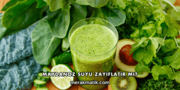 Maydanoz Suyu Zayıflatır mı?