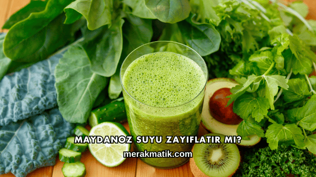 Maydanoz Suyu Zayıflatır mı?