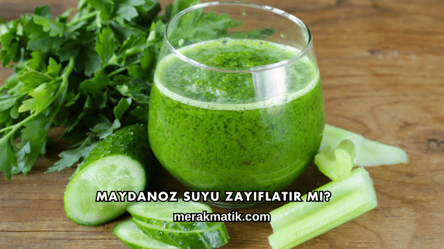 Maydanoz Suyu Zayıflatır mı?