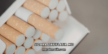 Sigara Zayıflatır mı?