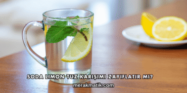 Soda Limon Tuz Karışımı Zayıflatır mı
