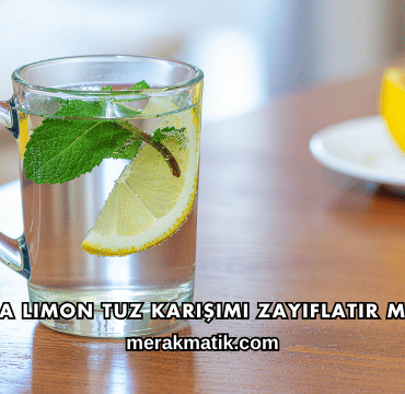 Soda Limon Tuz Karışımı Zayıflatır mı