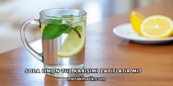 Soda Limon Tuz Karışımı Zayıflatır mı?
